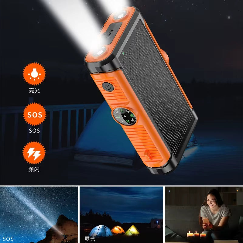 Solar Magnetic Wireless Charging Power Bank