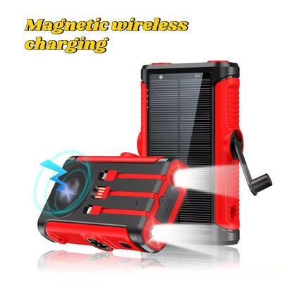 Solar Magnetic Wireless Charging Power Bank