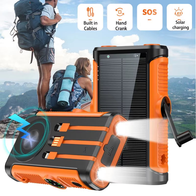 Solar Magnetic Wireless Charging Power Bank