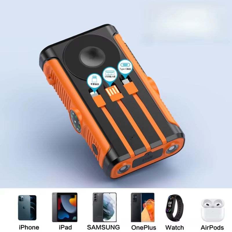 Solar Magnetic Wireless Charging Power Bank